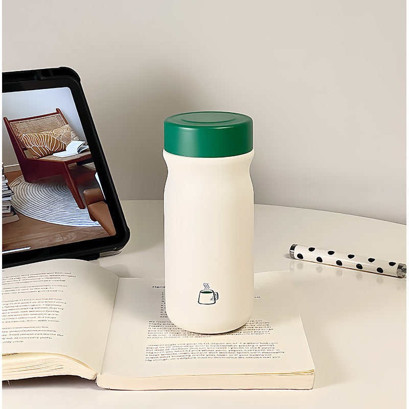 Damen Isoliertrinkflasche mit praktischem Drehverschluss und ergonomischem Design Brehn