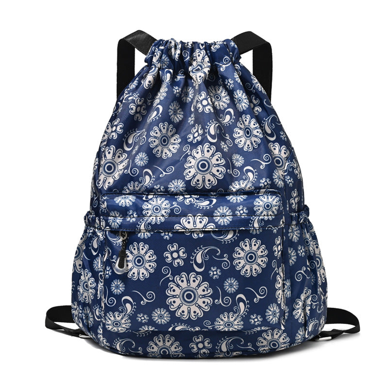Kordelzug Elefantenmuster Rucksack Brehn