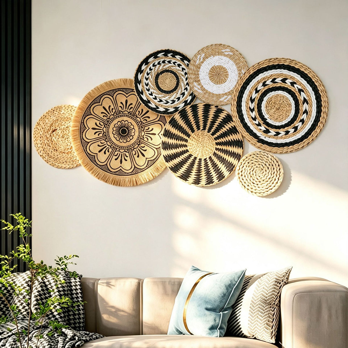 Woven Wanddekoration