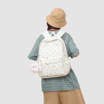 Stilvoller gepunkteter lässiger Rucksack Brehn