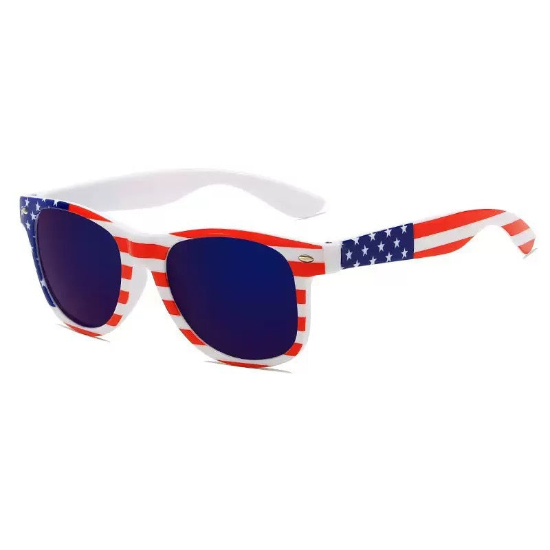 Patriotische Flagge Aviator-Sonnenbrille Brehn