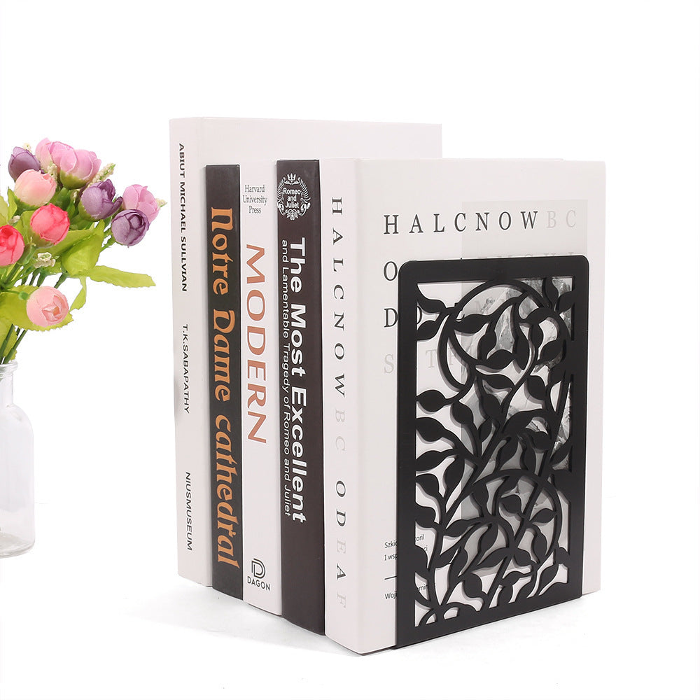 Dekorative Botanische Design Bücherstützen