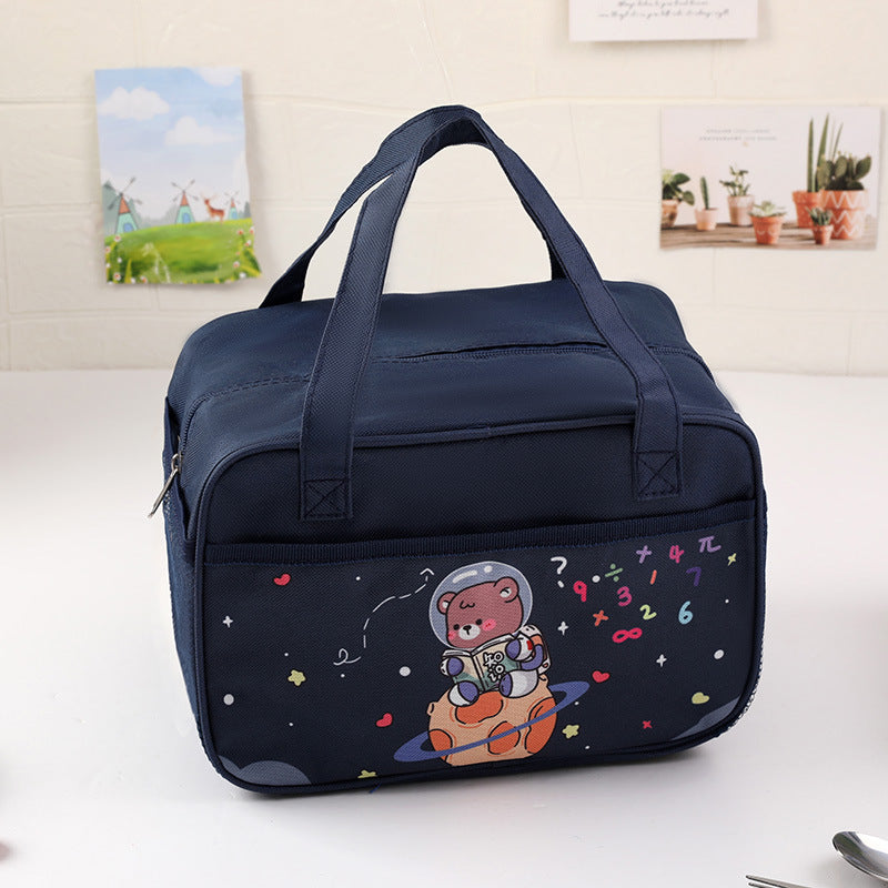 Isolierte Kinder-Lunch-Tasche mit süßem Bären-Design Brehn