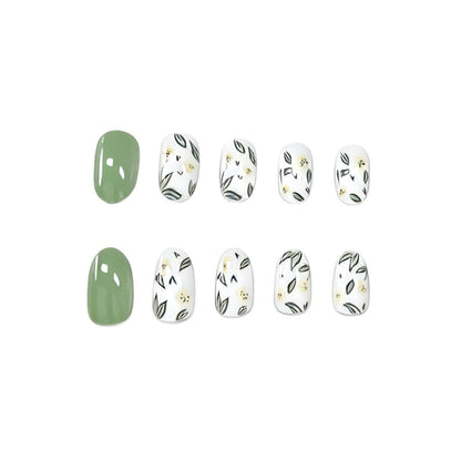 Florale Designs Nagelkunst Set Brehn