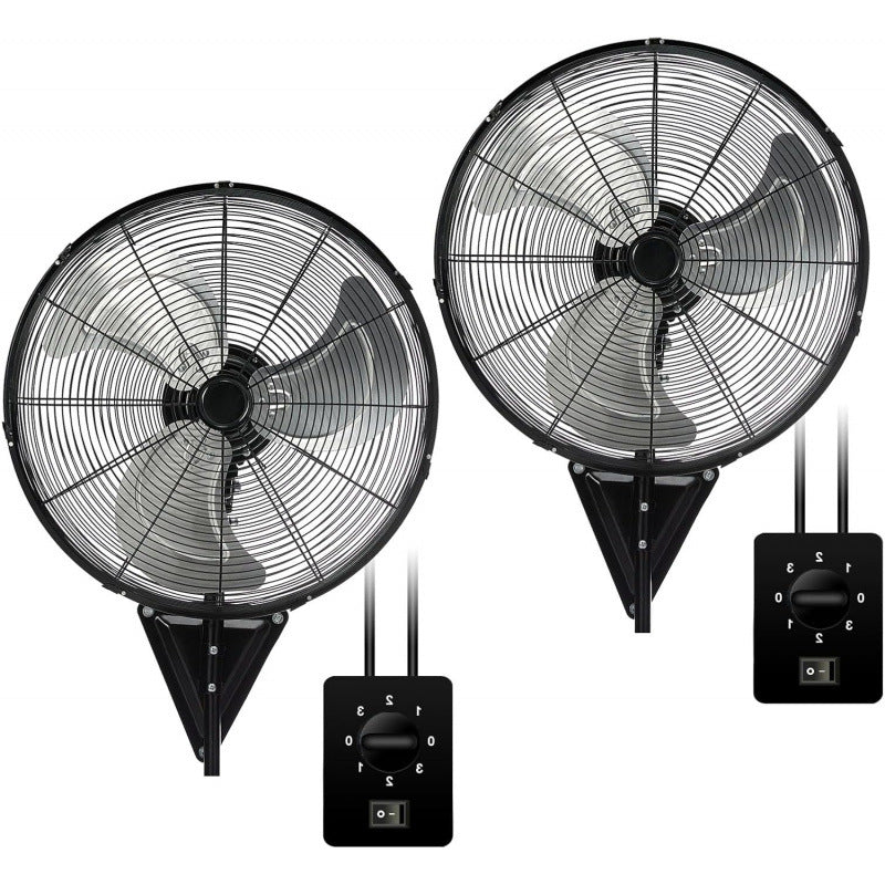 Unisex Wandventilator mit leistungsstarker Luftzirkulation Brehn