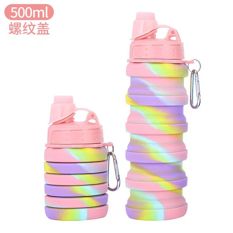 Unisex Faltbare Sporttrinkflasche mit Karabinerhaken Brehn