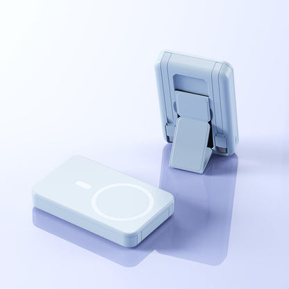 Tragbare Magsafe Powerbank mit Integriertem Ständer und Digitaler Anzeige Brehn
