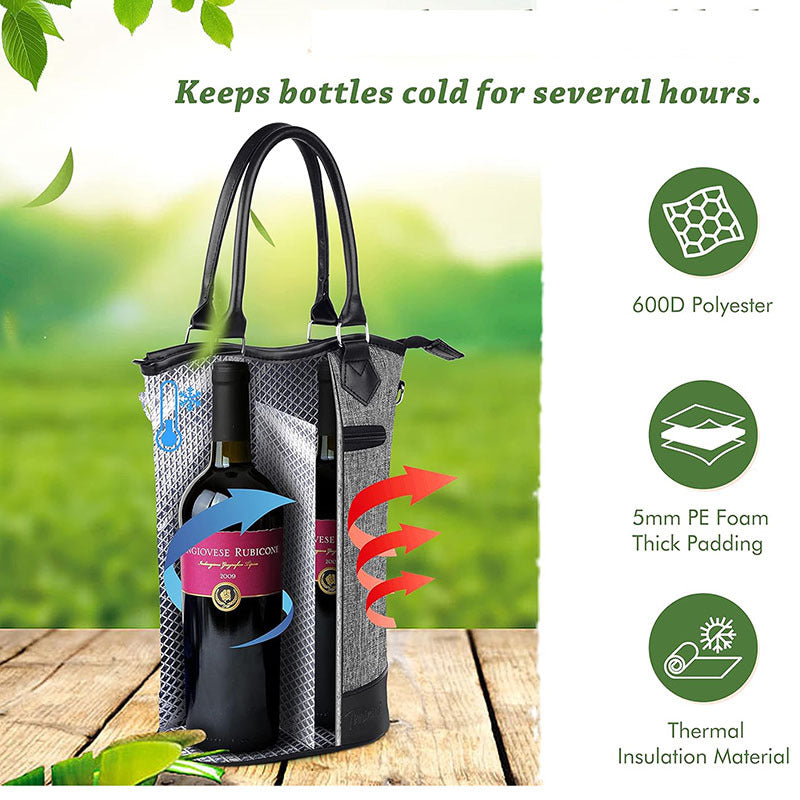 Damen Multifunktionale Handtasche mit Isolierung Brehn