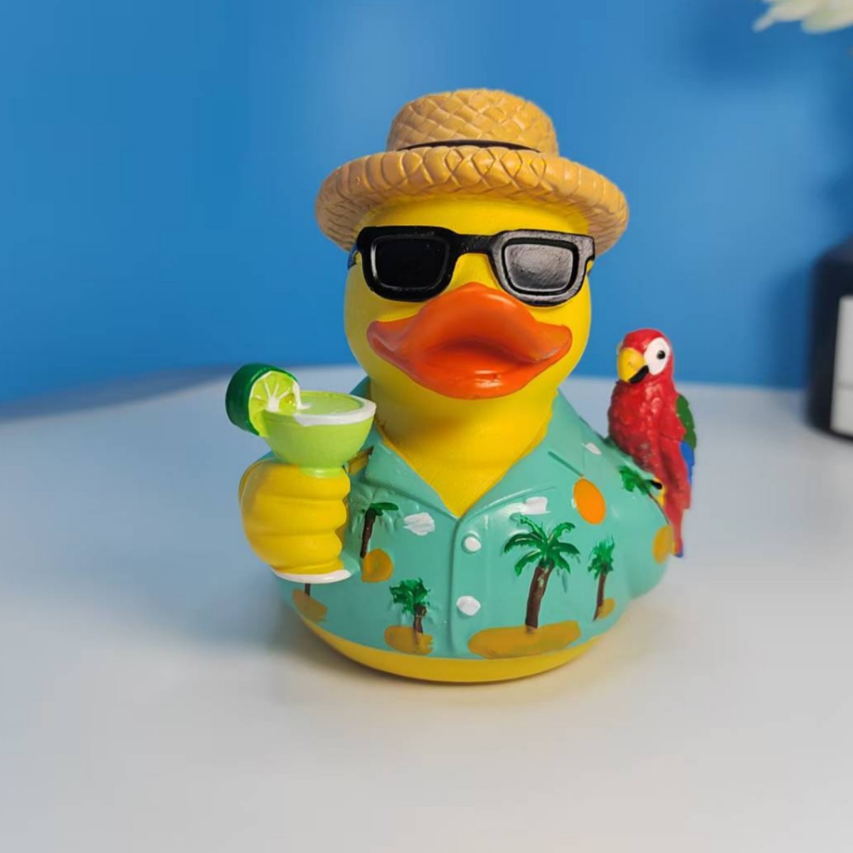 Lustige Badeente mit Sonnenschein-Design Brehn