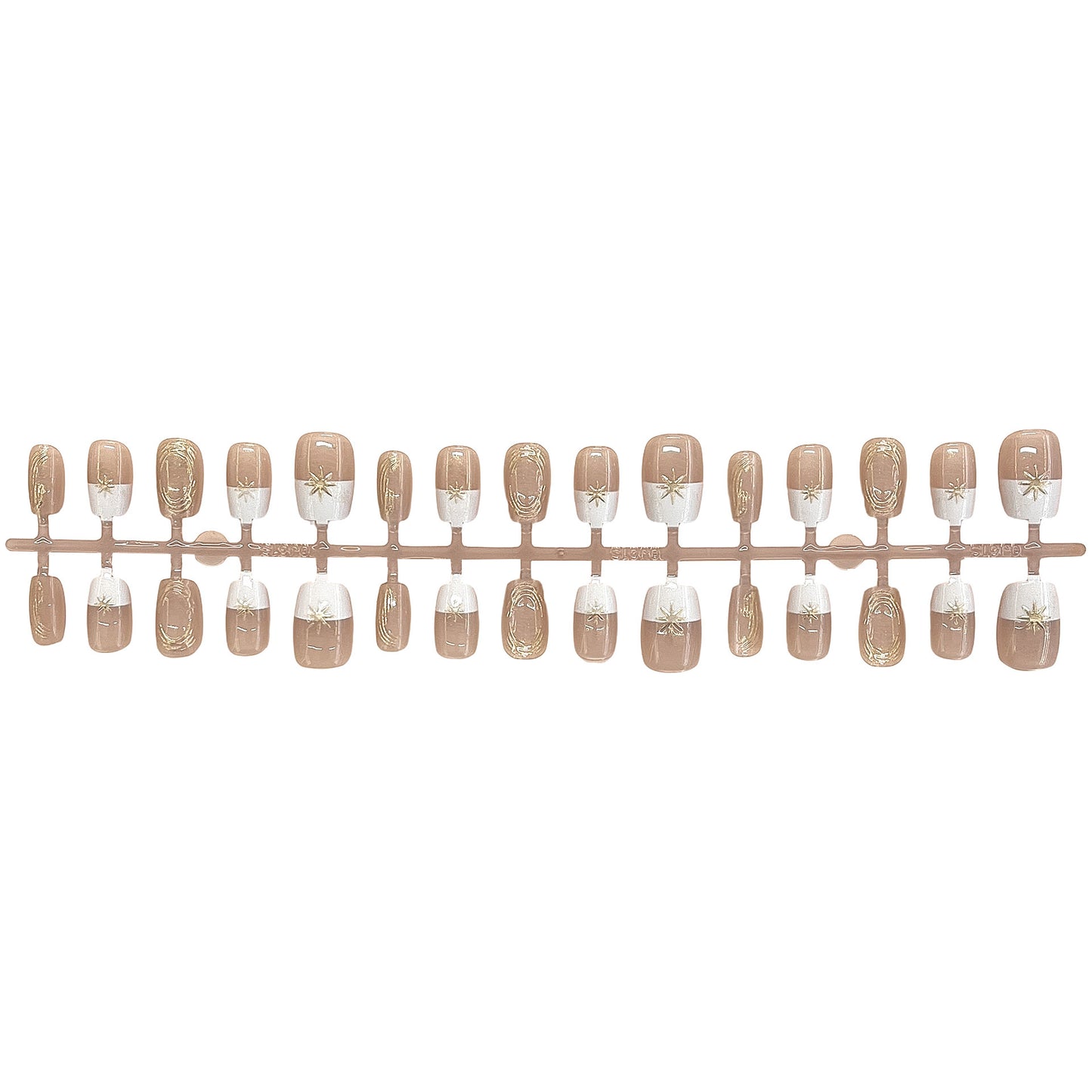 Elegantes Press-On Nagelset Brehn