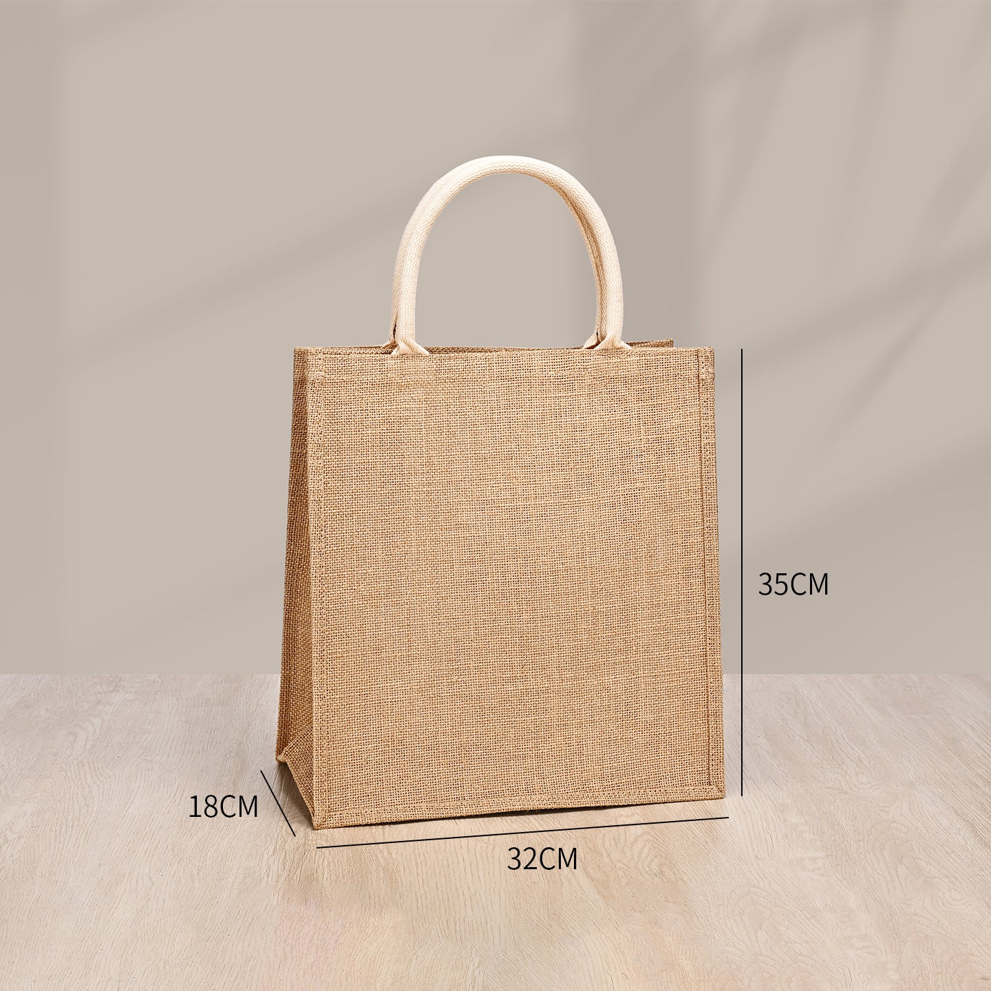 Umweltfreundliche Jute-Tragetasche Brehn