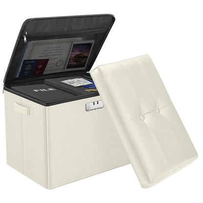 Multi-Functional Storage Ottoman mit verstecktem Fach Brehn
