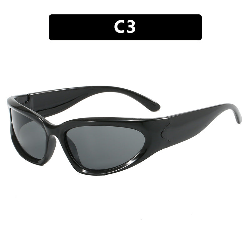 Damen Sportliche Sonnenbrille mit ergonomischem Design und polarisierten Gläsern Brehn