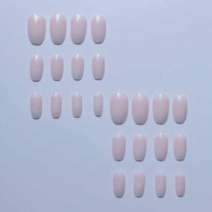 Elegantes Französisches Tipp-Acryl-Nagelkunst-Set