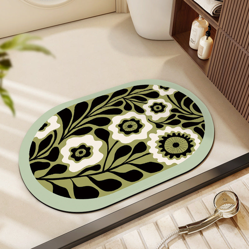 Floraler Druck Teppich Brehn