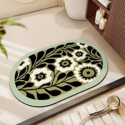 Floraler Druck Teppich Brehn
