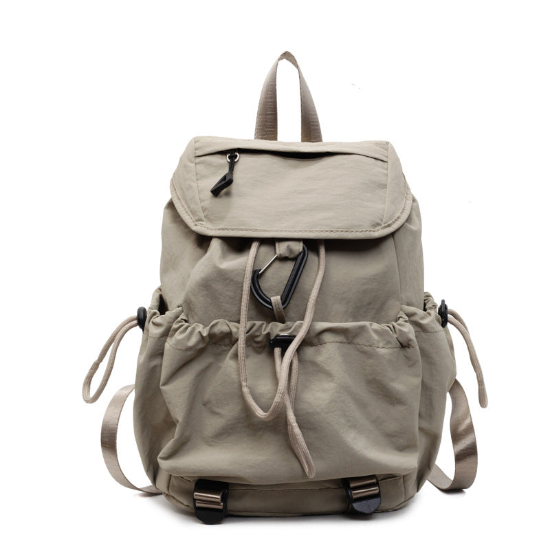 Freizeit-Rucksack mit Elastischem Kordelzug und Praktischen Seitentaschen Brehn