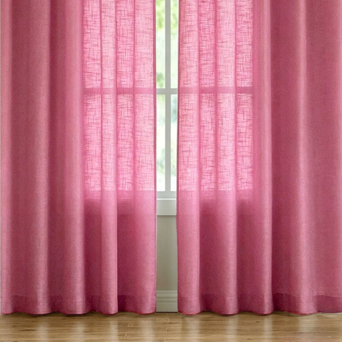 Durchsichtige Leinen-Fenstervorhänge Brehn
