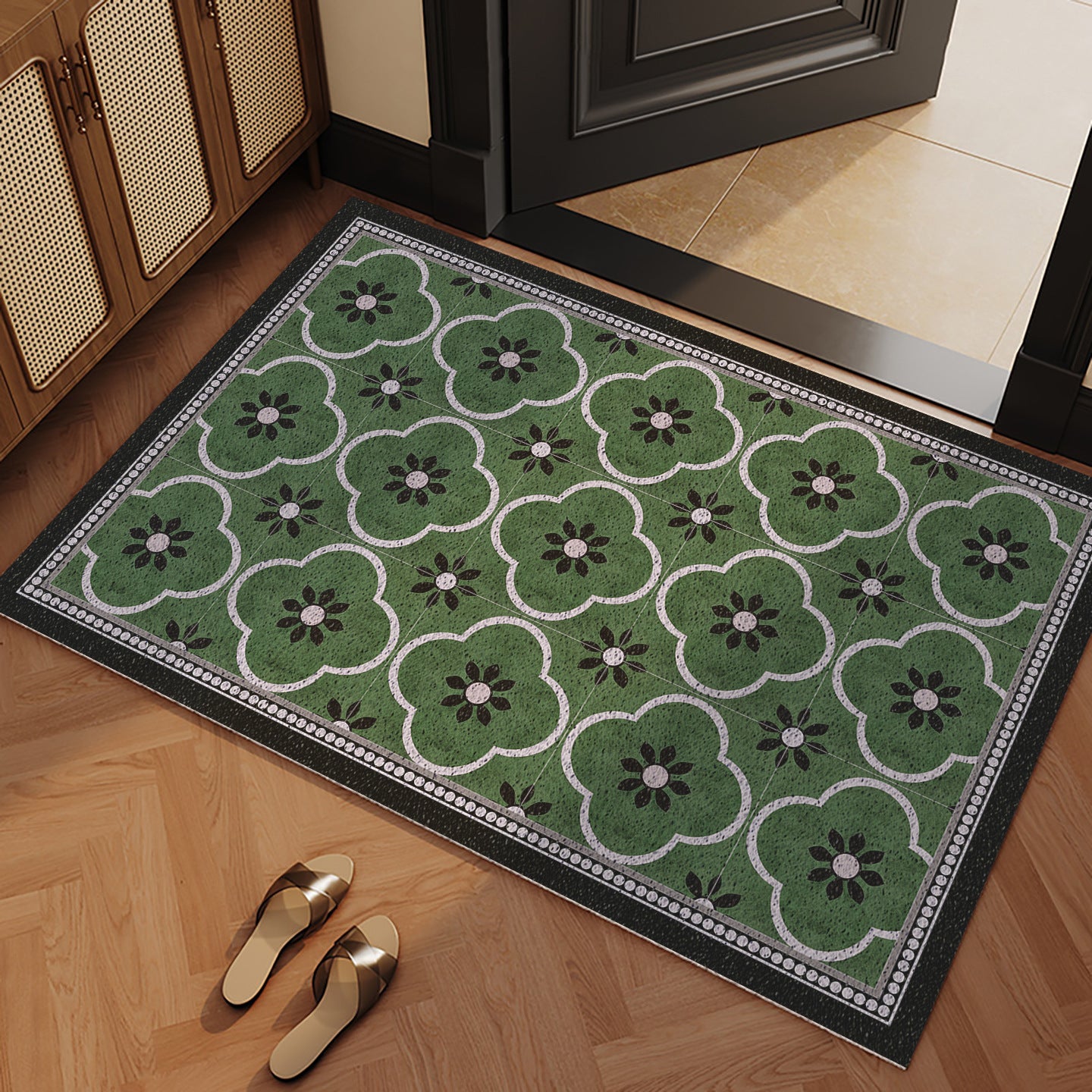 Elegante geometrische Muster Eingangsmatte