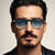 Unisex Klassische Schildpatt Sonnenbrille Brehn