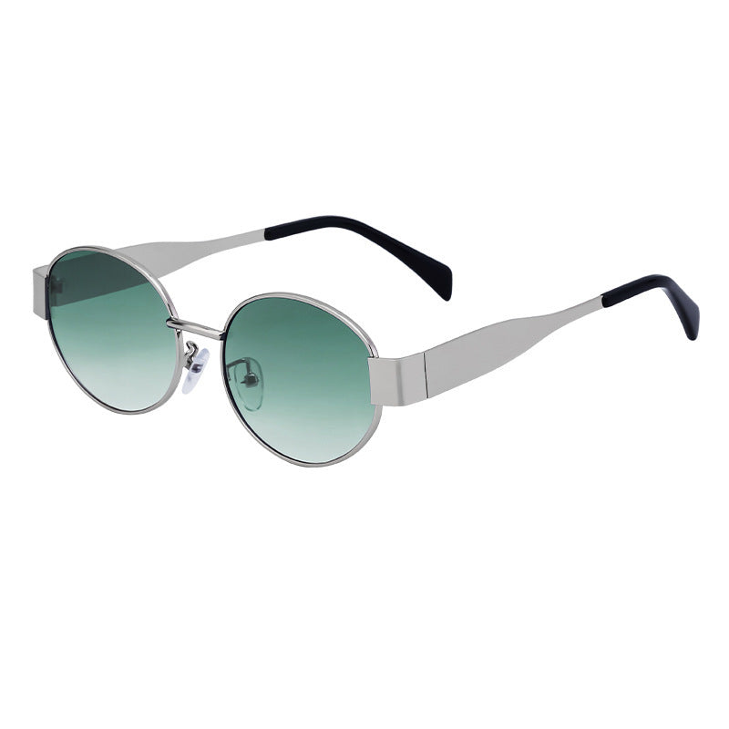 Damen modische Sonnenbrille im eleganten ovalen Design Brehn