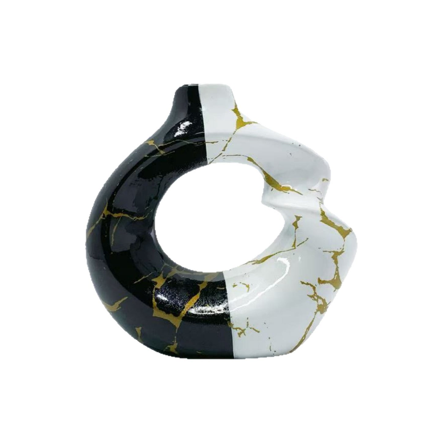 Modernistische Skulptur in abstrakter Form Brehn