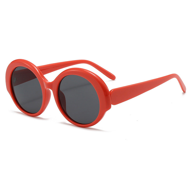 Damen modische runde Designer-Sonnenbrille Brehn