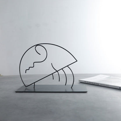 Moderne Abstracte Kwallen Sculptuur