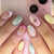 Trendy dekorative Press-On-Nagelkunst-Set Brehn