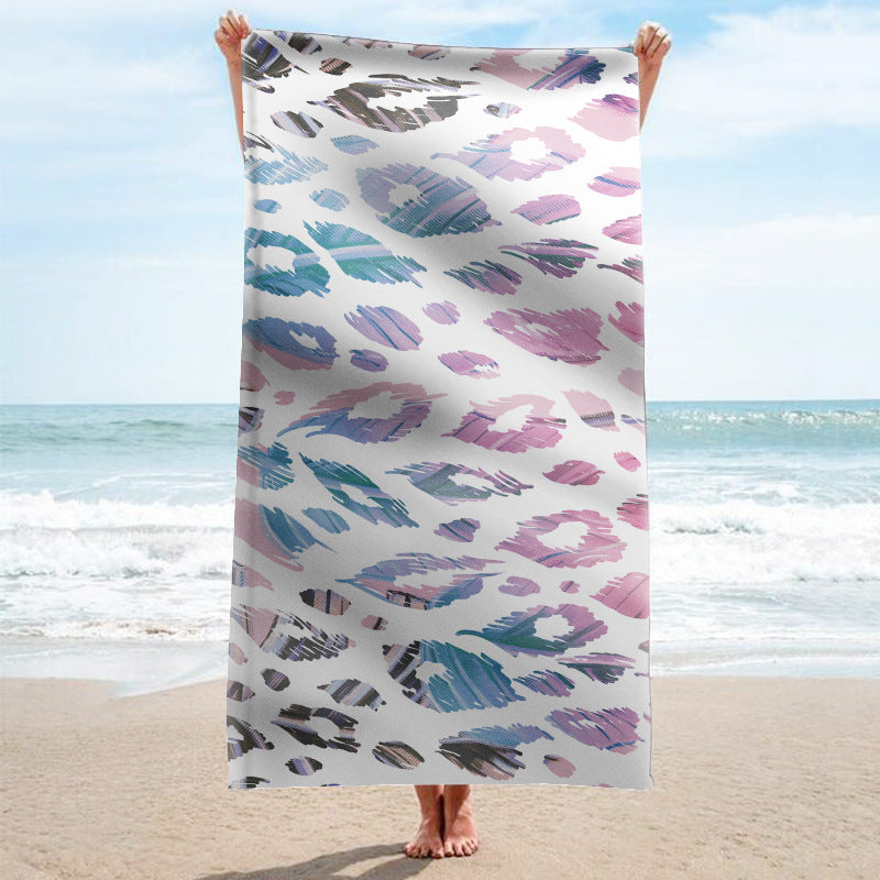 Strandtuch mit tropischem Flamingo-Muster Brehn