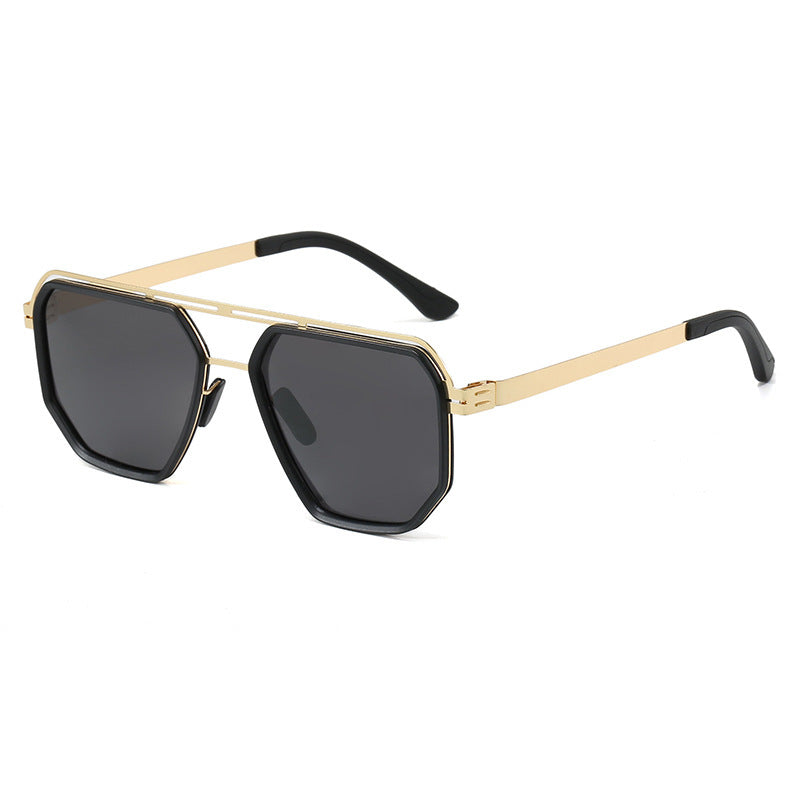 Damen modische octagonale Sonnenbrille mit stilvollem Rahmen Brehn