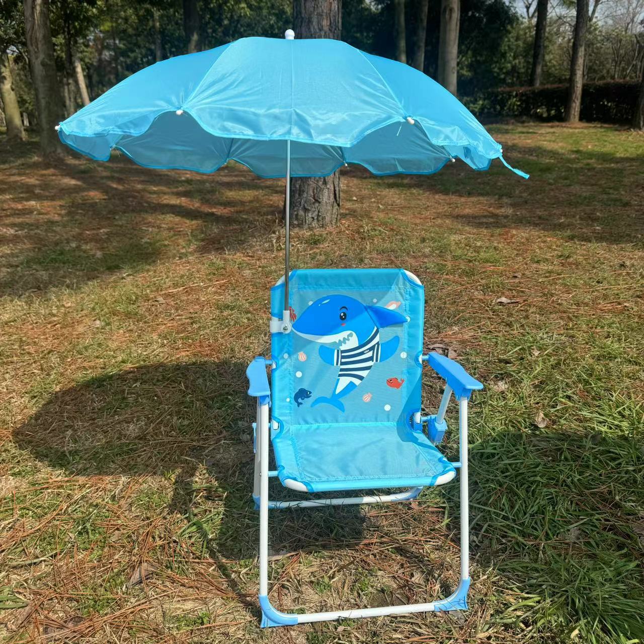 Kinderstrandstuhl mit Sonnenschutz Brehn