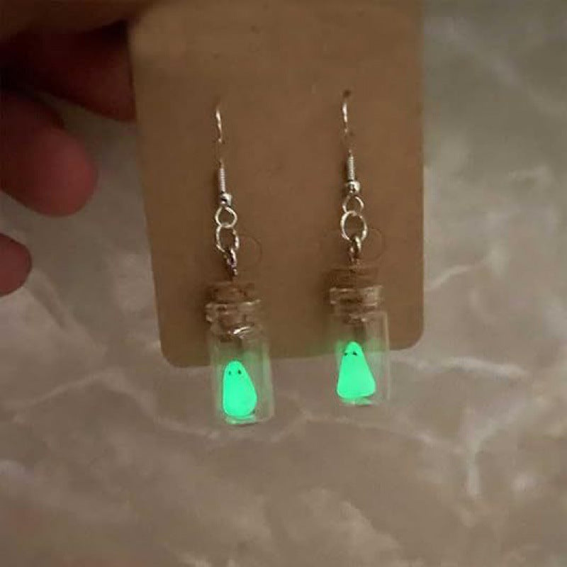 Ghost-In-A-Jar Dangle Ohrringe Brehn