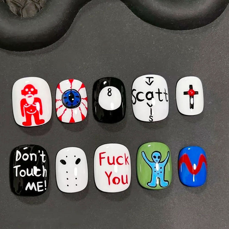 Verspieltes Künstlerisches Nagelkunst Design Set Brehn
