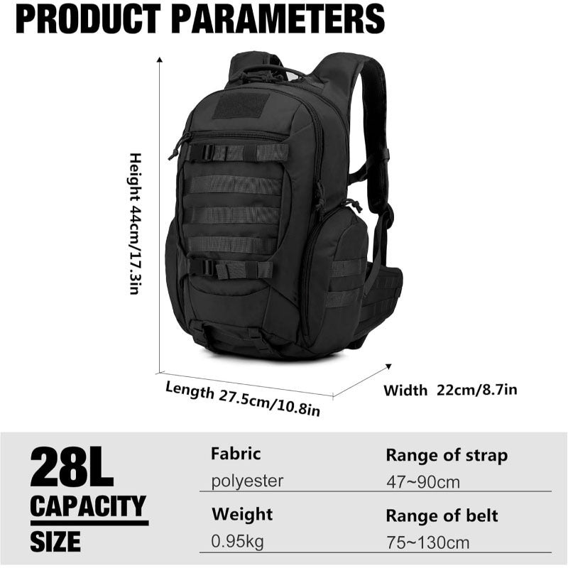 Taktischer Outdoor-Rucksack mit mehreren Fächern Brehn