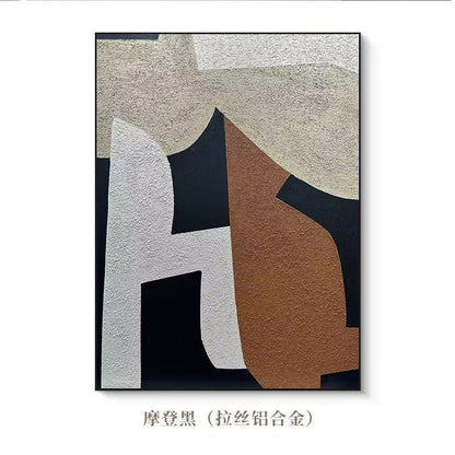 Moderne Minimalistische Texturierte Wandkunst
