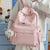 Rucksack mit Niedlichem Cartoon-Motiv und Praktischen Fächern Brehn