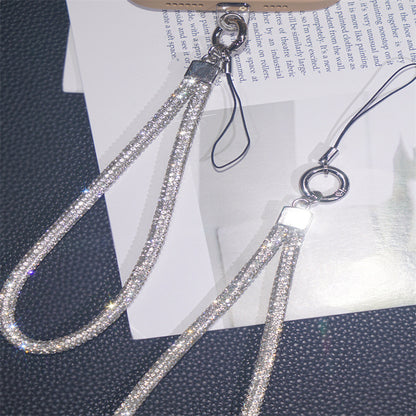 Glänzender Strass-Handy-Lanyard-Halter Brehn