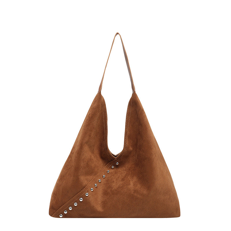 WoUnique Textured Suede Hobo Tasche Brehn