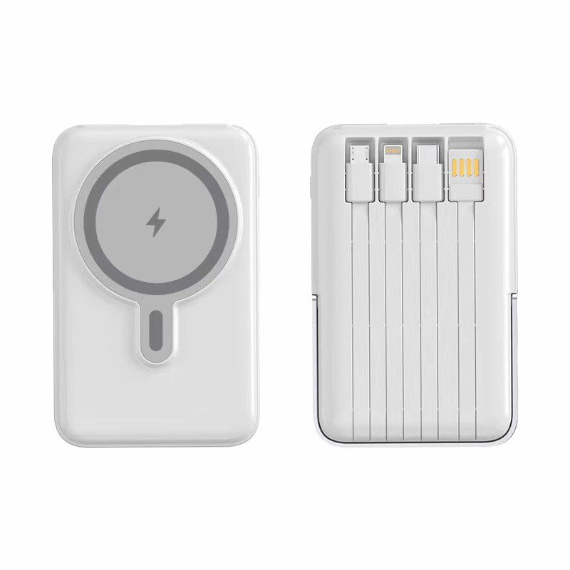 Tragbare Powerbank mit Integriertem Kabelfach Von Brehn