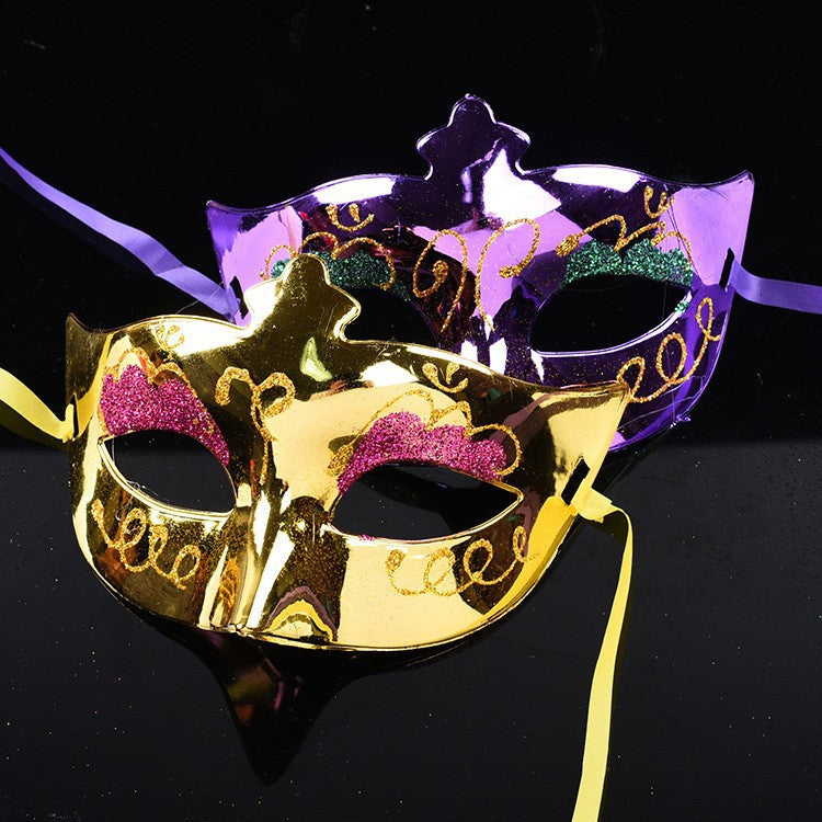Dekorative Mardi Gras Maskerade Maske Brehn