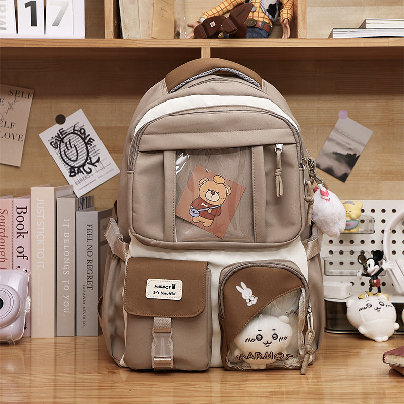 Schöner Cartoon-Themen Multi-Taschen Schultasche