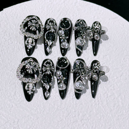 Glamouröse Nagelkunst Verlängerungen