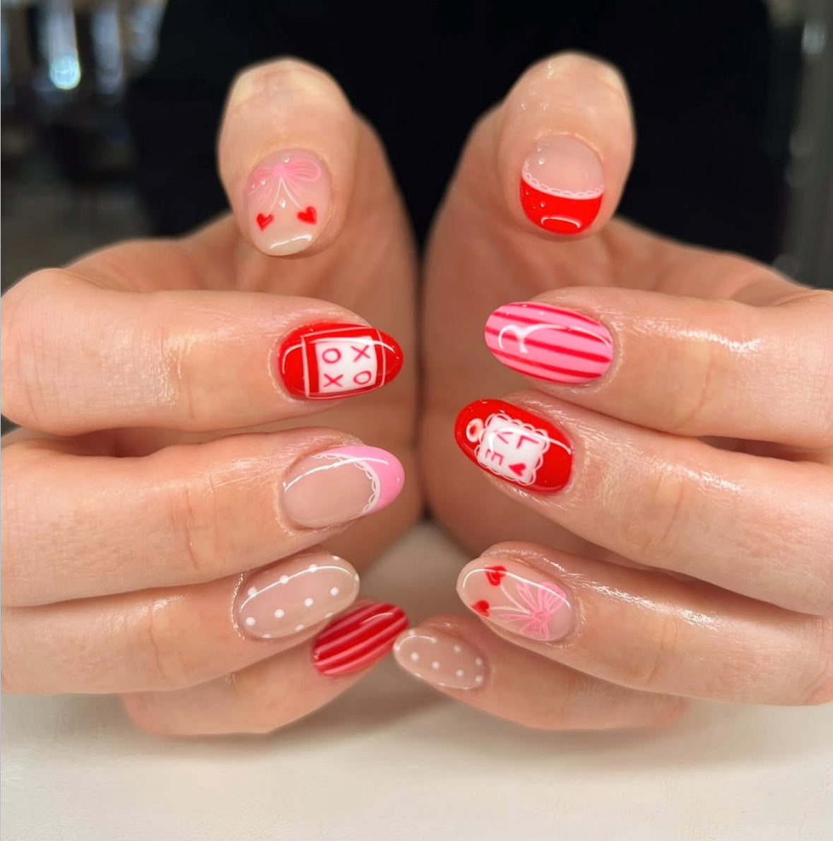 Festliches Nagelkunstdesign Brehn