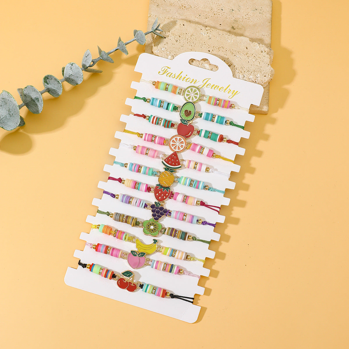 Buntes Freundschaftsarmband-Set Brehn