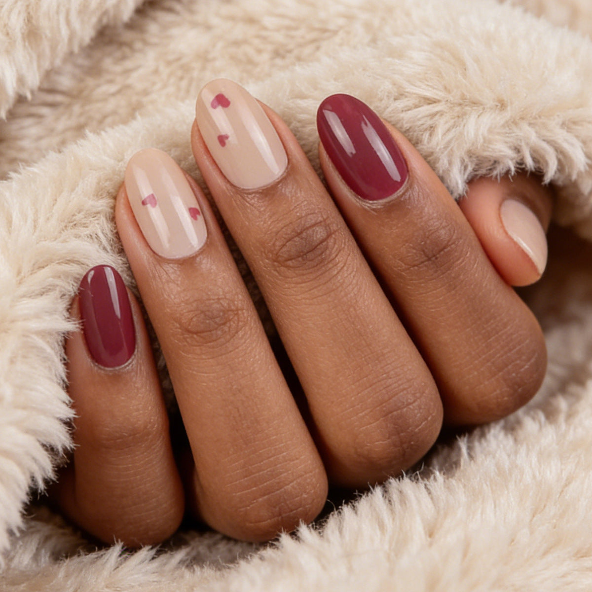 Elegante Künstlerische Nagelverlängerungen Brehn