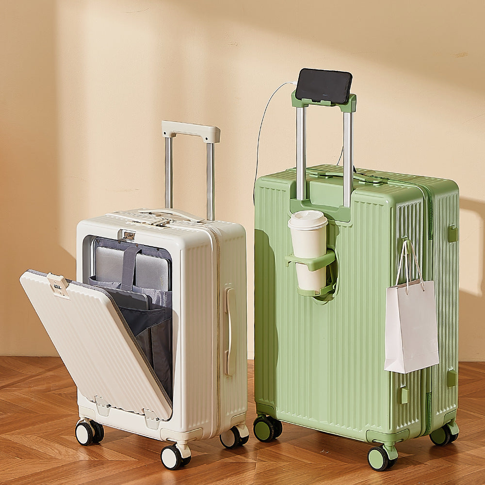 Stylische Hartschalen-Spinner-Reisetasche