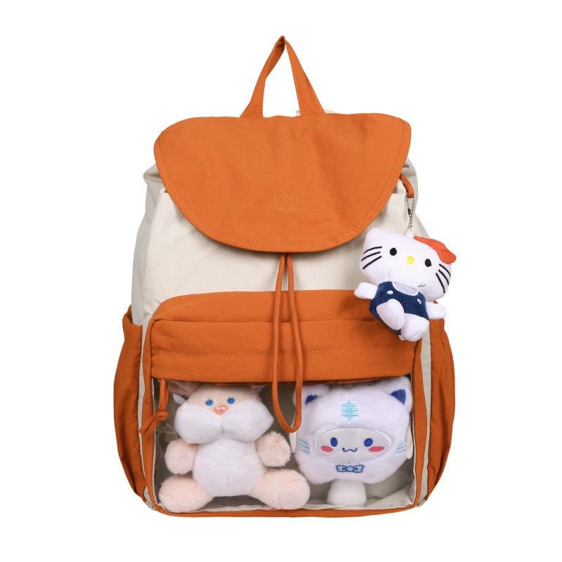 Niedlicher gepunkteter Charakter-Rucksack