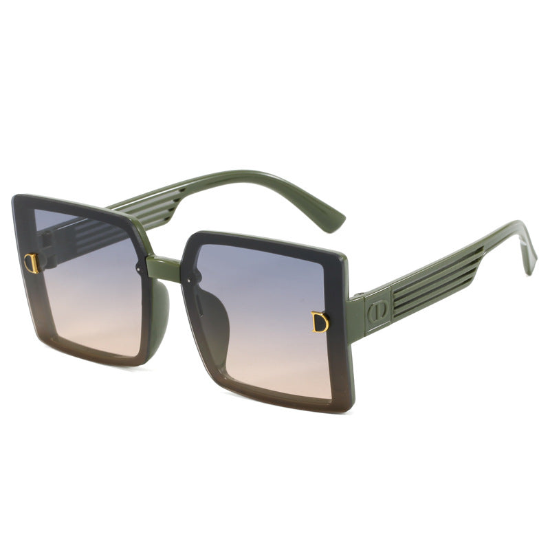 Damen quadratische Sonnenbrille mit ergonomischem Rahmen und UV-Schutz Brehn