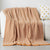 Damen Kuscheldecke mit Zickzackmuster Brehn